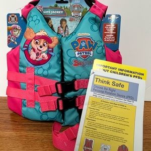 New Paw Patrol child life jacket
